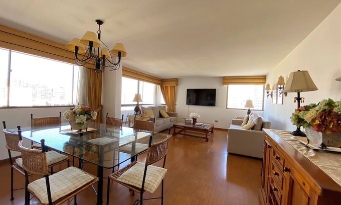 Santiago Apartamento | Amplio apto para familias con las mejores vistas de las montañas y la ciudad