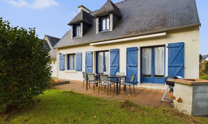 Fouesnant Chalet De Esquí | Gran casa familiar a 10 minutos de la playa