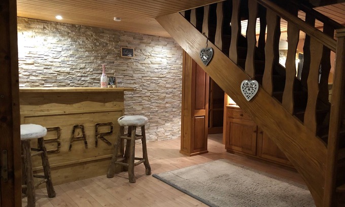La Bresse Chalet De Esquí | Gran casa de campo con sauna y Balneo 4 *, transporte a las pistas