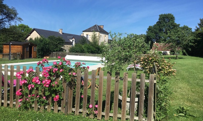 Prissac Casa | Gran casa rural Domaine de Montgenoux en Brenne