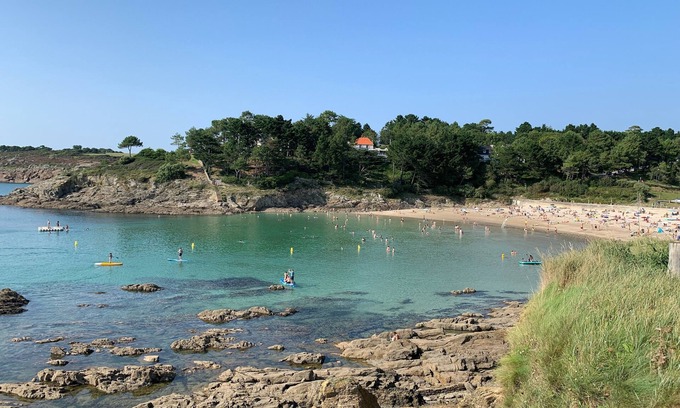 Kerherou Casa | Gran casa con vista al mar y gran jardín en Kerfany