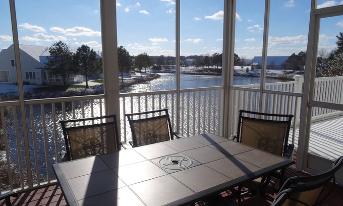 Ocean View Villa | Gran villa de lujo en Bethany Beach, Golf / Tennis Resort, amenidades, servicio de traslado a la playa