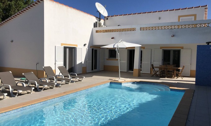 Aljezur Villa | Villa moderna grande lujo de 3 dormitorios en Vale da Telha