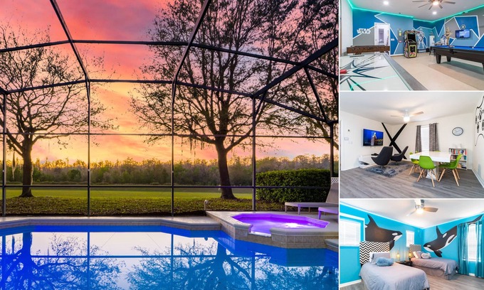 Highgate Park Casa | Gran piscina con spa y sala de juegos - 3 Master Suites cerca de las atracciones