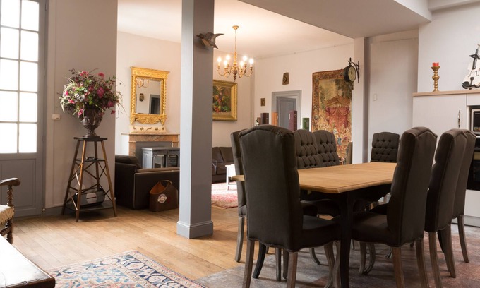 Montmorillon Apartamento | Large renovated apartment downtown