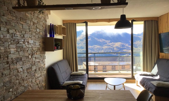 Orcieres Apartamento | Large T2 apartment at the foot of the slopes