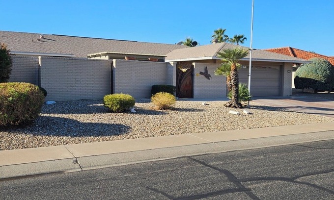 Sun City Casa | Large two bedroom home with private courtyard in and pool in Sun City.