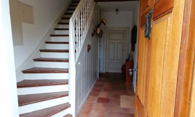 Oberschwarzach Apartamento | Large vacation home for 6 people with fireplace (150sqm)