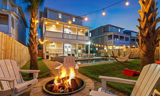 Frangista Beach Villa | Ask for 20% Off~Golf Cart~Heated Pool~Dogs Ok