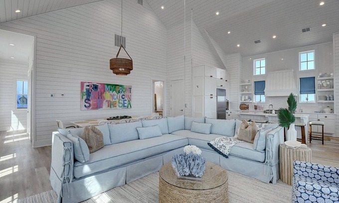 Port Aransas Casa | Largest Home in All of Cinnamon Shore w/ Gulf-Front Views + Amenities