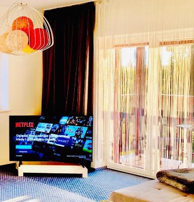 Slupsk Apartamento | LAS SŁUPSKI PREMIUM BUSINESS APARTAMENT NR 7 Wifi Netflix Smart TV50 two bedrooms two extra large double beds up to 6 people full pleasure quality stay