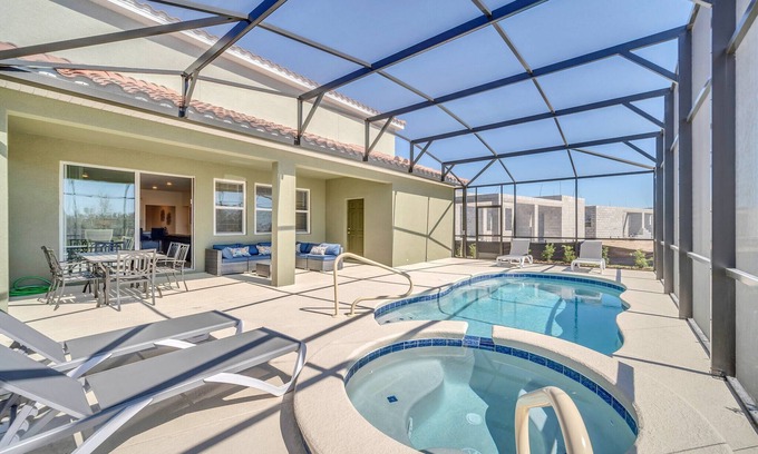 Loughman Villa | Solterra Resort 680 - Modern villa with private pool near Disney