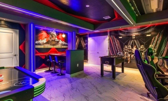 Kissimmee Villa | Last Minute Disney! Private Pool, Hot Tub, Game Room & Themed Bedrooms. Book Now! #118591