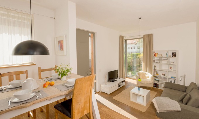 Laubegast Apartamento | Apartamento en casa de un arquitecto moderno cerca del Elbe