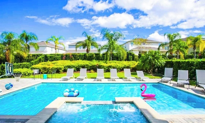 West Kissimmee Villa | FALLS Drive · Lavish 11BR Private Theater Games SPA Pool Disney