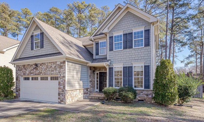 Cary Casa | Lawrence 4BR @ Walnut St Park with fenced yard and garage