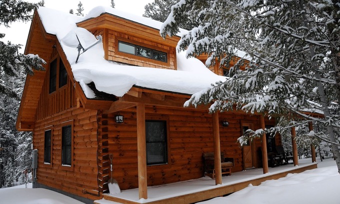 Lazy Acres Casa | Lazy Moose Lodge - ¡Nueva casa de troncos con calificación de 5 estrellas, 7 millas al parque!
