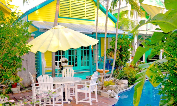 Old Town Casa | Lazy River Pool, Enchanting Garden, Old Town Key West, WiFi gratuito, bicicletas y parkin