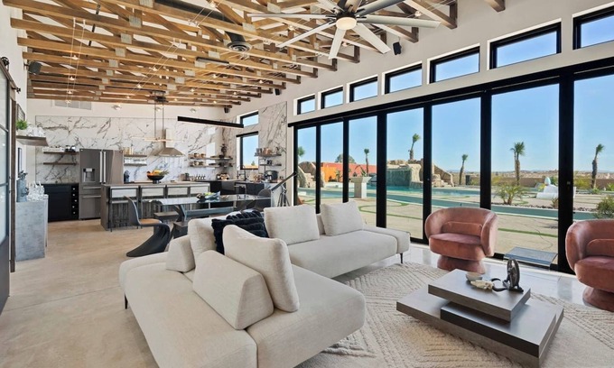 Joshua Tree Complejo | LazyRiver@TheJoshuaTreeResort-HotTub,Sauna,ColdPlunge,YogaDeck,OutDoorTheater