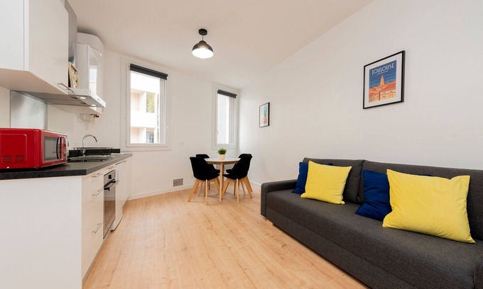 Les Chalets - Saint-Aubin - Saint-Etienne Apartamento | Le Bachelier - T2 proches nouvelles Ramblas de Toulouse