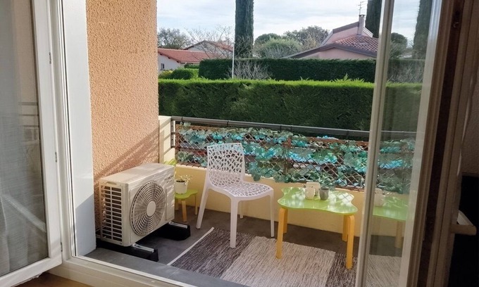 Balma Apartamento | Le Balcon de Balma - Quiet and comfortable!