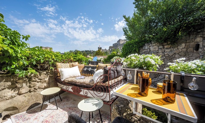 Les Baux-de-Provence Apartamento | "Le Balcon du Prince Noir" unique experience in the heart of the old village