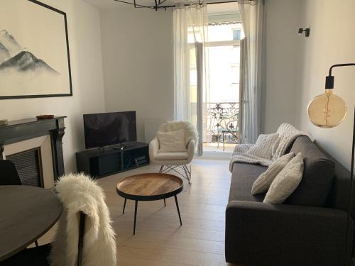 Quartier Chorier-Berriat Apartamento | Le Berriat, proche Gare-CCI-GEM