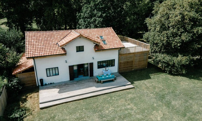 Saint-Julien-en-Born Casa | Le Bosquet - Maison de Charme Dans un Parc en Plein Coeur de Village