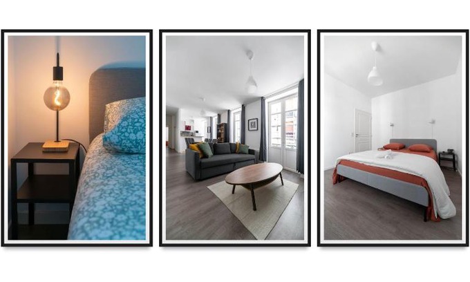 Thermal Apartamento | Le Brit - Grand appartement design, 3 chambres, centre ville