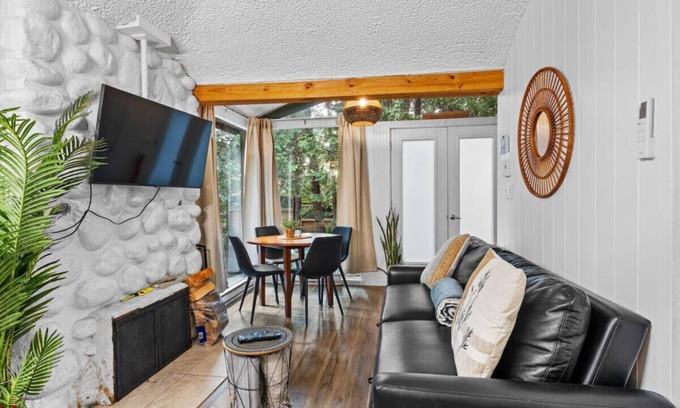 Sainte-Lucie-des-Laurentides Chalet De Esquí | Le1601 - Le Petit Renard - Chalet spa et plage