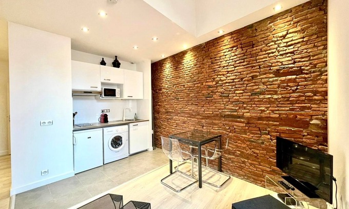 Toulouse City-Centre Apartamento | Le Caboteur - Studio proche Place de la Daurade