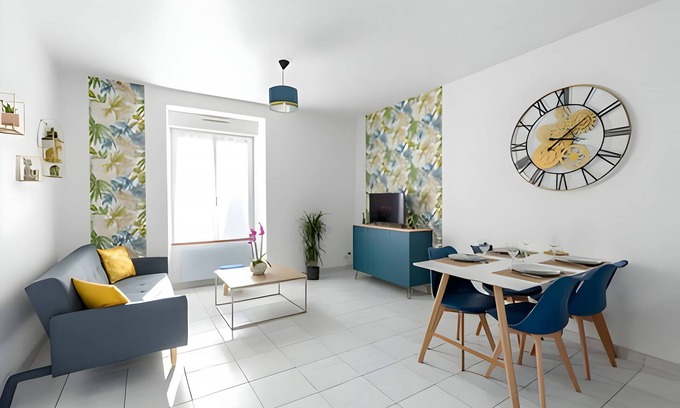 Le Mans Apartamento | Le Camélia - Parking - 5p - Rêve Au Mans