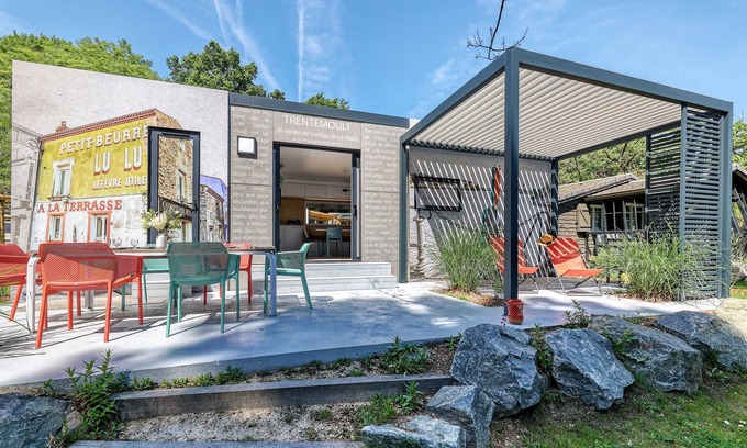 Pont du Cens-Cote d'Or Casa | Le Carrousel, Premium 4 persons in Nantes Camping*****