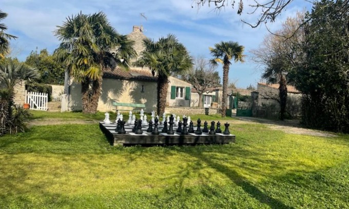 Le Chateau-d'Oleron Casa | Le Chai Maison de charme pour tribu joyeuse