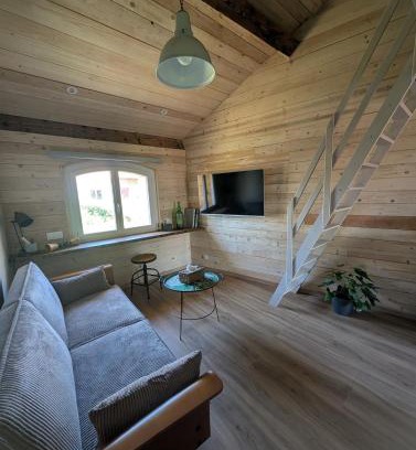 Secteur 5 Chalet De Esquí | Le chalet d'en haut studio climatisé