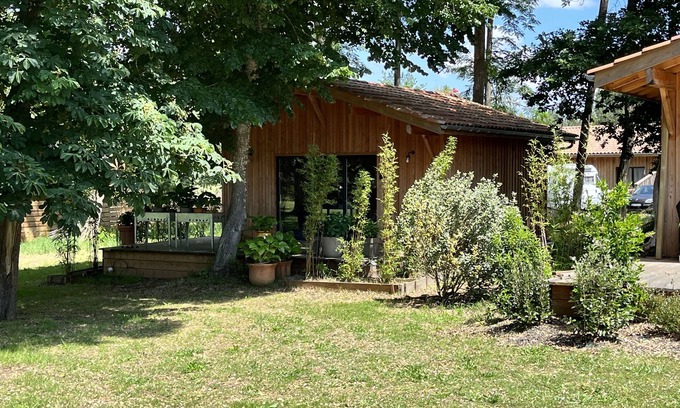 Saint-Julien-en-Born Chalet De Esquí | Le Chalet Hosta Océan et Calme