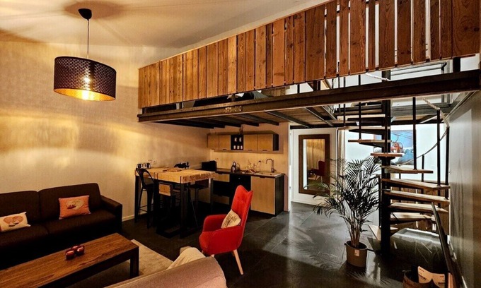 Genas Apartamento | Le Chalet-Loft-Baño Privado-Apartamento-Vista al Jardín