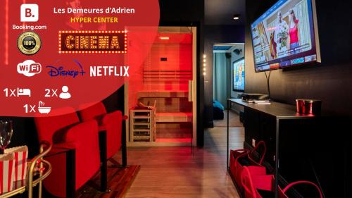 Armentieres Apartamento | Le Cinema - Les Demeures d'Adrien