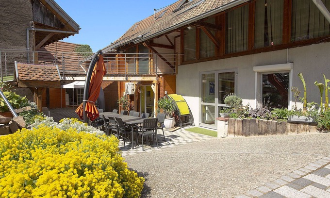 Osenbach Casa | Le Clan-Casa-Familiar-Baño en la habitacion-Vista al campo