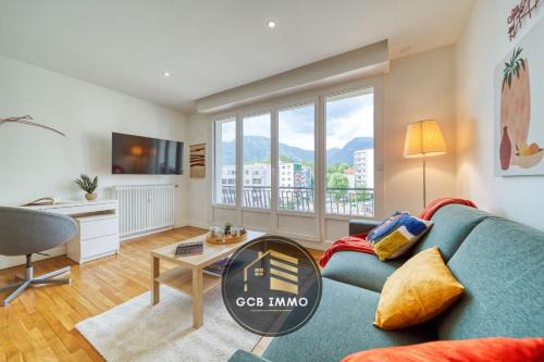 Quartier Exposition-Bajatiere Apartamento | Le Clemenceau - Stade des alpes - Parking Gratuit