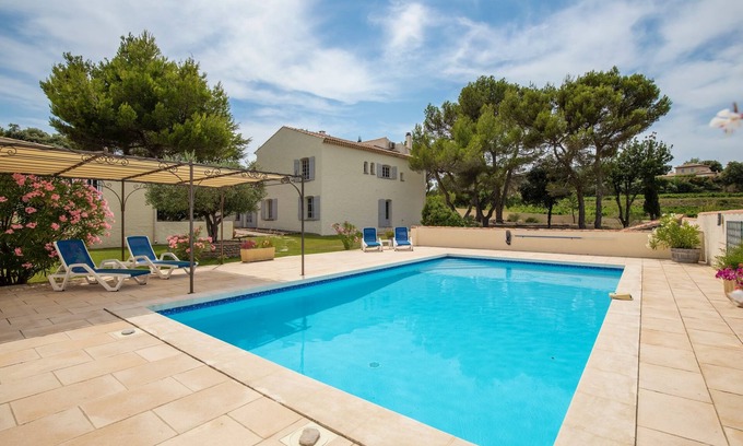 Roaix Casa | Le Clos des Pins, vue Mont Ventoux