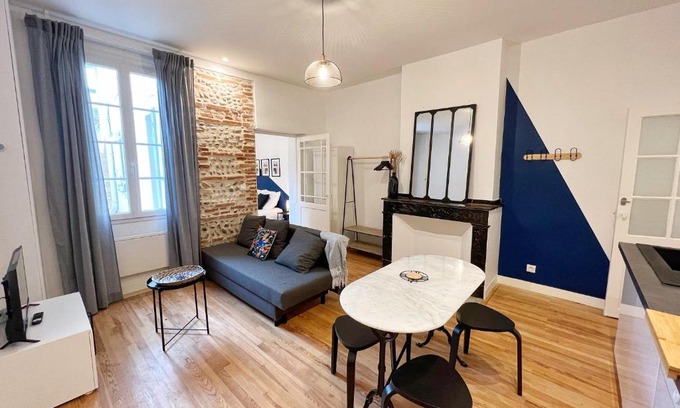 Matabiau Apartamento | Le Cobalt - Hypercentre - Gare - Netflix