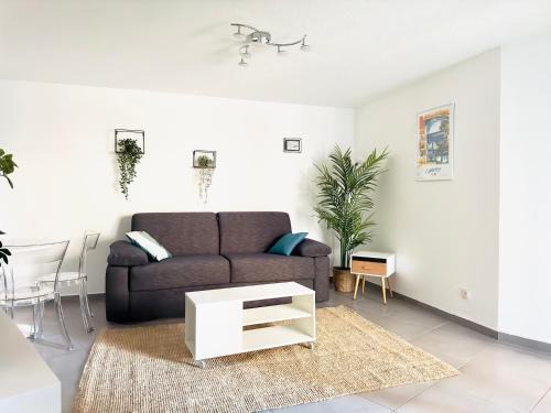 Prado - Republique Apartamento | Le Cocon - 2 pièces centre Cannes - Terrasse