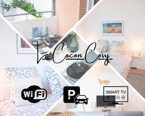 La Salvetat-Saint-Gilles Apartamento | Le cocon cosy - T2 - Parking - Proche Zoo