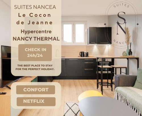 Haussonville-Blandan-Mon Desert-Saurupt Apartamento | Le Cocon de Jeanne - Nancy Thermal - 2 Pers
