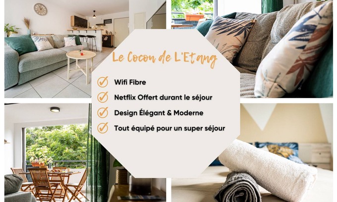 Saint-Paul Apartamento | Le Cocon de L'étang