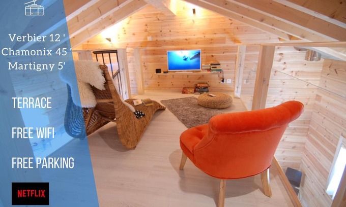 Bovernier Apartamento | Le cocon du Catogne proche Martigny Verbier - Netflix -