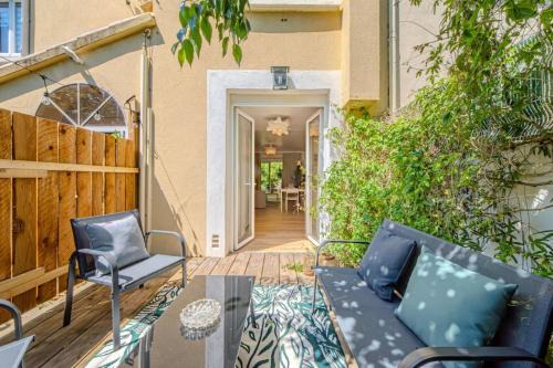 Hopitaux-Facultes Apartamento | Le Cocon II - Private garden terrace - Parking
