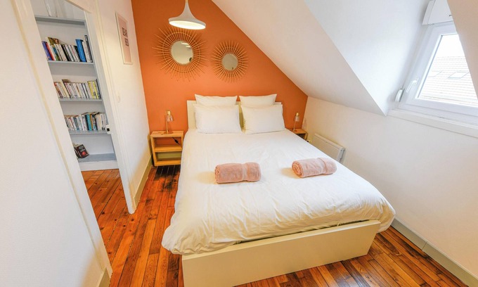 Troyes Apartamento | Le Colette - Stationnement Réservé à 5 Minutes du Centre Ville