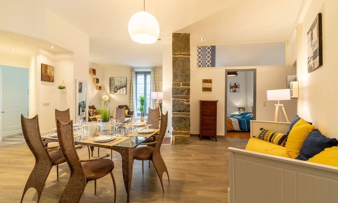 Quartier Hyper-Centre Apartamento | Le Contemporain, hipercentro, 80m², 8 pers.